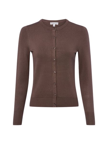 Marie Lund Kardigan damski Kobiety brązowy jednolity, XL. Brązowe kardigany damskie Marie Lund, xl, bez wzorów, z syntetyku. Za 199.95 zł.