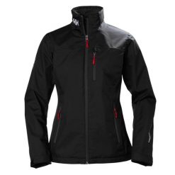Kurtka damska Helly Hansen crew. Czarne kurtki sportowe damskie Helly Hansen, s, bez wzorów, bez kaptura, żeglarskie. W wyprzedaży za 511.70 zł.