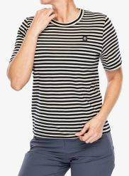 Koszulka merino damska Mons Royale Icon Relaxed Tee. Czarne t-shirty damskie Mons Royale, s, bez wzorów, z elastanu, bez kołnierzyka. Za 379.49 zł.