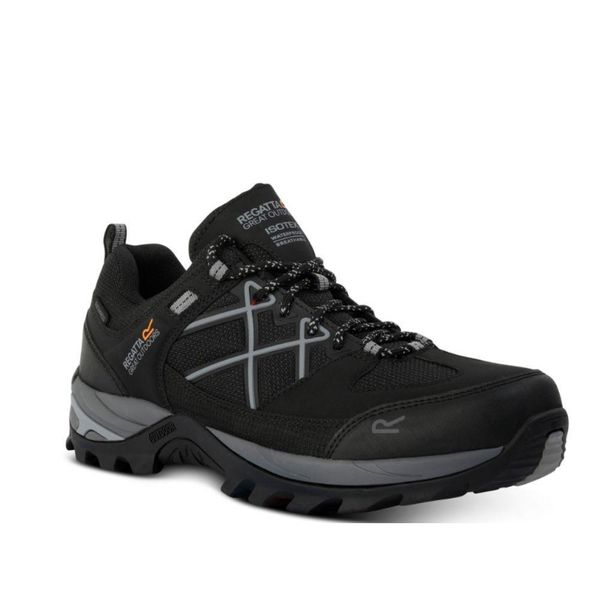 Męskie Buty Do Chodzenia Samaris III Low. Czarne trekkingi męskie Regatta, trekkingowe. Za 342.99 zł.