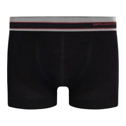 Bokserki męskie BX10870. Czarne bielizna termoaktywna męska Brubeck, m, bez wzorów, z elastanu. Za 84.99 zł.
