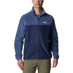 Bluza sportowa męska Columbia Steens Mountain 20 Full Zip Fleece. Niebieskie bluzy męskie Columbia, m, bez wzorów, z poliesteru, bez kaptura. Za 199.99 zł.