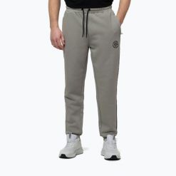 Spodnie męskie Pitbull Nexus Track. Szare spodnie sportowe męskie PITBULL, l, bez wzorów, na fitness i siłownię. Za 239.99 zł.