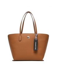 KARL LAGERFELD Torebka A4W30002 Brązowy. Brązowe torebki do ręki damskie KARL LAGERFELD, bez wzorów, ze skóry, bez dodatków. Za 799.99 zł.