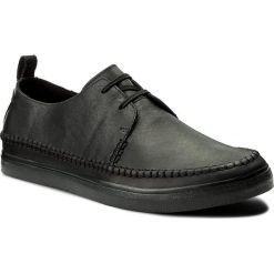 Półbuty CLARKS - Kessell Craft 261337497 Black Leather. Czarne półbuty na co dzień męskie Clarks, ze skóry ekologicznej. W wyprzedaży za 259.00 zł.