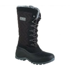 Buty CMP Nietos W 3Q47966-U973 czarne. Czarne śniegowce i trapery damskie z materiału. Za 544.21 zł.