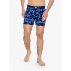 Bokserki termoaktywne męskie Saxx Daytripper Boxer Brief Fly. Niebieskie bokserki męskie Saxx, m, bez wzorów. Za 102.99 zł.