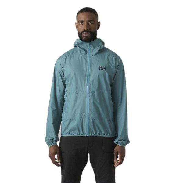 Kurtka wodoodporna Helly Hansen Verglas 2.5 L. Zielone kurtki męskie Helly Hansen, l, bez wzorów, z materiału, bez kaptura. Za 979.50 zł.