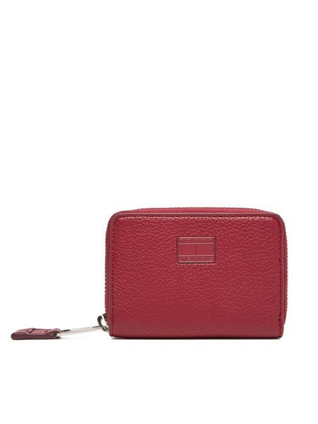 Tommy Jeans Portfel Tjw Must Small Za AW0AW17642 Czerwony. Czerwone portfele damskie Tommy Jeans, bez wzorów, z jeansu. Za 139.99 zł.