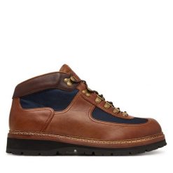 Trzewiki Polo Ralph Lauren. Brązowe trekkingi męskie Polo Ralph Lauren. Za 1,699.00 zł.
