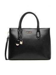 Nine West Torebka EO-DOVER-LDA8524 Czarny. Czarne torebki do ręki damskie Nine West, bez wzorów, z materiału, bez dodatków. Za 249.99 zł.
