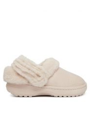 Crocs Klapki Classic Unfurgettable Vegan Suede Clog 212106 Kremowy. Białe klapki damskie Crocs, bez wzorów, z tworzywa sztucznego, bez obcasa. Za 299.99 zł.