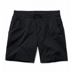 Spodenki turystyczne Mountain Hardwear Dynama™. Czarne szorty męskie Mountain Hardwear, l, bez wzorów, z materiału. Za 290.05 zł.