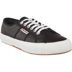 Superga czarne 2750 Efglu C39. Czarne trampki i tenisówki damskie Superga, bez wzorów, z materiału, klasyczne, bez zapięcia. W wyprzedaży za 239.00 zł.