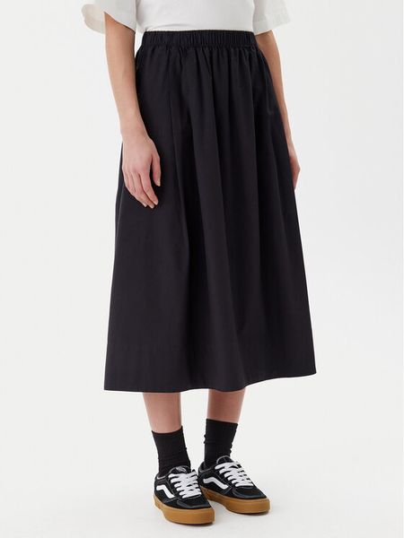 Vans Spódnica midi Francesca VN000M9R Czarny Regular Fit. Czarne spódnice damskie Vans, l, bez wzorów, z wiskozy, midi. Za 219.99 zł.