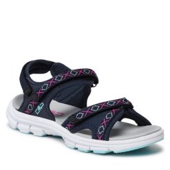 Sandały CMP. Niebieskie obuwie sportowe damskie CMP, bez wzorów, trekkingowe. Za 139.99 zł.