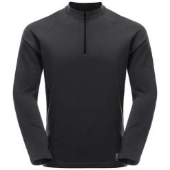 Bluza treningowa męska Jack Wolfskin Bike Commute. Czarne bluzy męskie Jack Wolfskin, l, bez wzorów, bez kaptura, na fitness i siłownię. Za 399.99 zł.