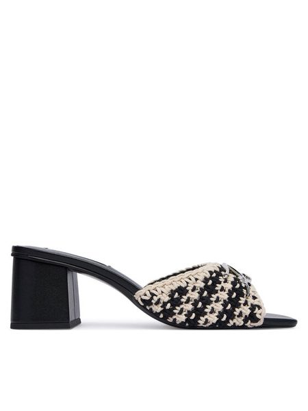 KARL LAGERFELD Klapki KL32401 Czarny. Czarne klapki damskie KARL LAGERFELD, bez wzorów, z syntetyku, bez obcasa. Za 545.99 zł.