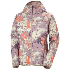 Damska kurtka wodoodporna Helly Hansen Graphic. Niebieskie kurtki damskie Helly Hansen, l, bez wzorów, z poliamidu, bez kaptura. Za 609.35 zł.
