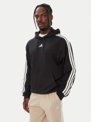 Adidas Bluza Essentials 3-Stripes French Terry KY6605 Czarny Regular Fit. Czarne bluzy męskie Adidas, m, bez wzorów, z bawełny, bez kaptura. Za 246.99 zł.