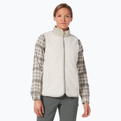 Bezrękawnik damski Royal Robbins Urbanesque Vest. Brązowe koszulki sportowe damskie ROYAL ROBBINS, bez wzorów, bez kołnierzyka, bez ramiączek, trekkingowe. Za 329.99 zł.