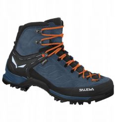 Buty mtn trainer mid gtx-dark denim-black-uk 7,5 (41) SALEWA. Czarne trekkingi męskie Salewa. Za 1,261.00 zł.
