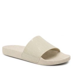 Klapki Calvin Klein. Brązowe klapki męskie Calvin Klein. Za 209.99 zł.