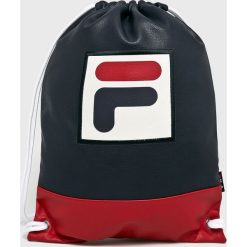 Fila - Plecak. Czarne plecaki damskie Fila, z materiału. W wyprzedaży za 99.90 zł.