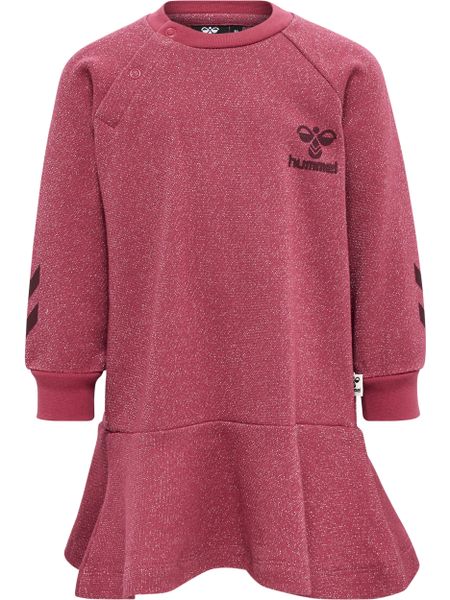 Sukienka dla dziewczynki Hummel Sally. Czerwone sukienki dla dziewczynek Hummel, bez wzorów, z bawełny, bez ramiączek, długie. Za 148.92 zł.