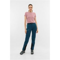 Spodnie trekkingowe damskie Viking Summit Warm 2.0. Niebieskie spodnie materiałowe damskie Viking, s, bez wzorów, trekkingowe. Za 269.00 zł.