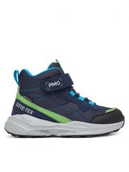 Primigi Śniegowce GORE-TEX 2430022 S Granatowy. Niebieskie buty zimowe chłopięce Primigi, bez wzorów, z gore-texu, bez zapięcia. Za 394.99 zł.