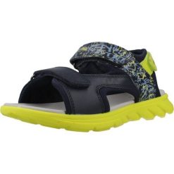 Sandały GEOX J SANDAL AIRADYUM BO Niebieski. Niebieskie sandały męskie Geox, z syntetyku, bez zapięcia. Za 195.99 zł.