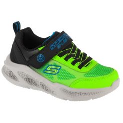 Buty sportowe Sneakersy chłopięce, Meteor-Lights - Krendox. Zielone buty sportowe chłopięce Skechers, bez wzorów, bez zapięcia, trekkingowe, Skechers Sport. Za 199.99 zł.