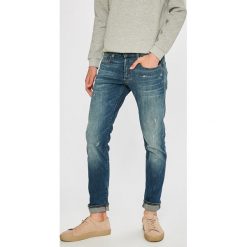 G-Star Raw - Jeansy 3301. Niebieskie jeansy męskie G-Star Raw. W wyprzedaży za 449.90 zł.