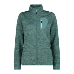 Damska bluza zapinana na zamek CMP. Niebieskie bluzy damskie CMP, bez wzorów, bez kaptura. Za 215.50 zł.