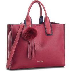 Torebka MONNARI - BAG6150-005 Burgund. Czerwone torebki do ręki damskie Monnari, ze skóry ekologicznej. W wyprzedaży za 199.00 zł.