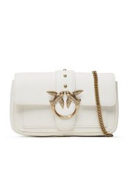 PINKO Torebka Love One Pocket C PE 23 PLTT 100061 A0F1 Biały. Białe torebki do ręki damskie Pinko, bez wzorów, ze skóry, wizytowe, bez dodatków. Za 1,159.00 zł.