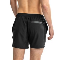 Szorty kąpielowe Jobe Sports Brabus x Shadow. Czarne krótkie spodenki sportowe męskie JOBE, m, bez wzorów, z materiału, żeglarskie. Za 367.00 zł.