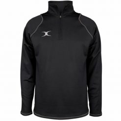Kurtka 1/4 zip Gilbert. Czarne kurtki sportowe męskie gilbert, bez wzorów, z dresówki, na fitness i siłownię. Za 331.00 zł.