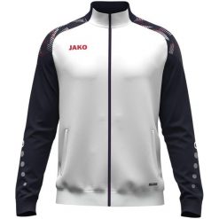 Kurtka Jako Sonic. Białe kurtki męskie Jako, m, bez wzorów, z materiału, sportowe, bez kaptura. Za 304.50 zł.