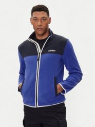 Napapijri Polar T-Dergana NP0A88V1 Niebieski Regular Fit. Niebieskie bluzy męskie Napapijri, m, bez wzorów, z polaru, bez kaptura. Za 489.99 zł.