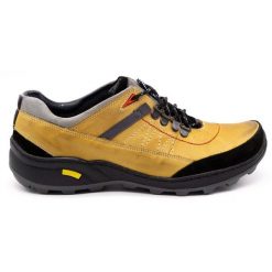 Olivier Męskie buty trekkingowe 274GT zółte żółte. Żółte trekkingi męskie na jesień. Za 319.69 zł.