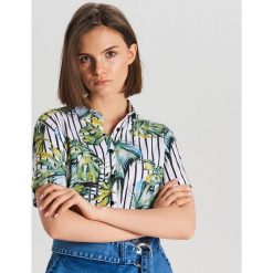 Koszula oversize - Biały. Koszule damskie marki Cropp. Za 49.99 zł.