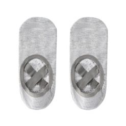 Skarpetki do jogi i pilatesu myga Gripped. Szare skarpety damskie Myga, bez wzorów. W wyprzedaży za 39.00 zł.