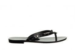 Japonki Melissa Harmonic Studs II Ad Black 010463, Czarny, Guma - 40. Czarne klapki damskie Melissa, bez wzorów, z gumy, bez obcasa, na płaskiej podeszwie. W wyprzedaży za 179.10 zł.