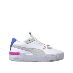 Buty PUMA Cali Sport Białe. Białe obuwie sportowe damskie Puma, bez wzorów, z materiału. Za 358.65 zł.