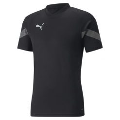 Podkoszulek Puma Teamfinal Training Jersey, Mężczyźni. Czarne koszulki sportowe męskie Puma, m, bez wzorów, z jersey, bez kołnierzyka, bez ramiączek, do piłki nożnej. Za 290.00 zł.