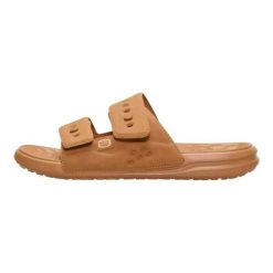 HeyDude Męskie Klapki Wave 2 Strap Slide Classic. Brązowe klapki męskie Hey dude, z materiału. Za 199.00 zł.