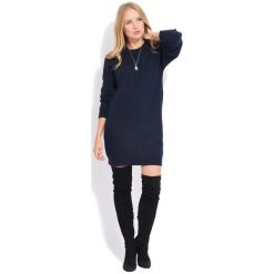 Fille Du Couturier Sukienka Damska Anette 42 Ciemny Niebieski. Niebieskie sukienki damskie Fille Du Couturier. W wyprzedaży za 299.00 zł.