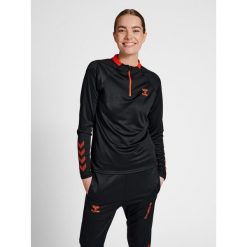 Bluza damska Hummel hmlGG12 Action. Czarne bluzy sportowe damskie Hummel, s, bez wzorów, bez kaptura, na fitness i siłownię. Za 170.00 zł.